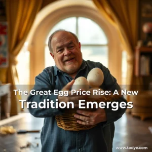 Artistic representation for The Great Egg Price Rise: A New Tradition Emerges