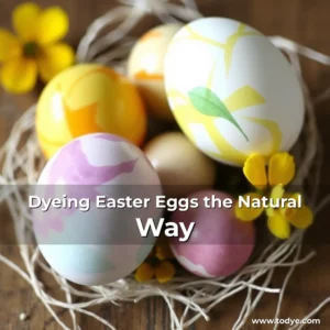 Artistic representation for Dyeing Easter Eggs the Natural Way